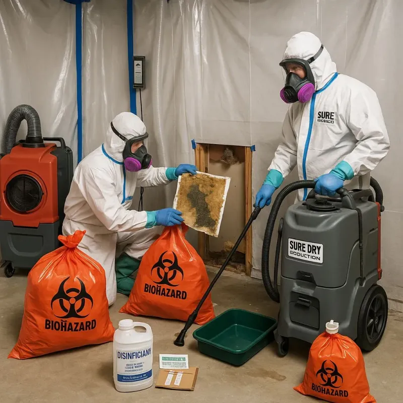 Contaminated Water Handling Protocols process in Webb City, MO